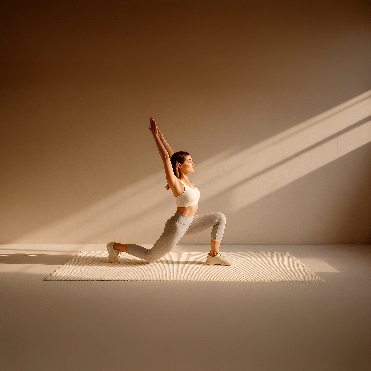 ESTERILLA YOGA ALGODÓN ORGÁNICO NATURAL 80X200 CM - Imagen 2