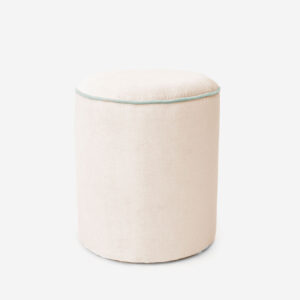 PUF KAREN BEIGE Ø34X39CM