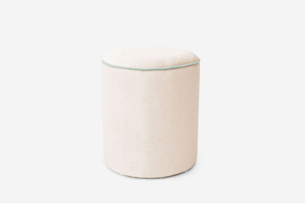 PUF KAREN BEIGE Ø34X39CM