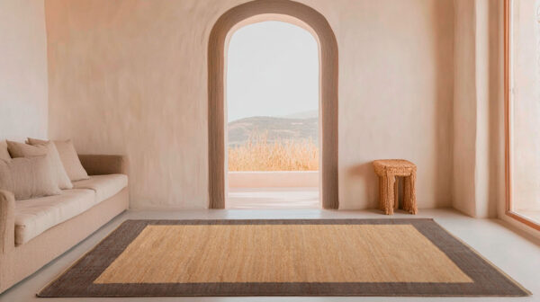 ALFOMBRA ASIER BROWN 160 X 230 CM - Imagen 2